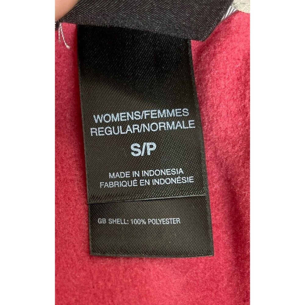 *New The North Face Khumbu Jacket Womens Size Sm Pink Slate Gray Fleece Zip In - Picture 9 of 11